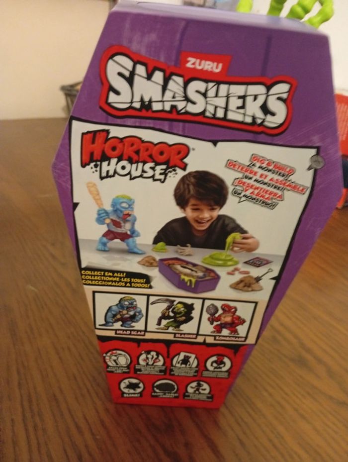 Cercueil surprise halloween smashers horror neuf dès 3 ans - photo numéro 2