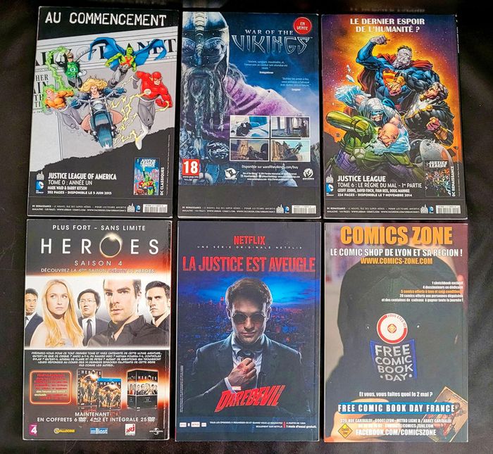 Lot 6 Comics Marvel DC - photo numéro 3