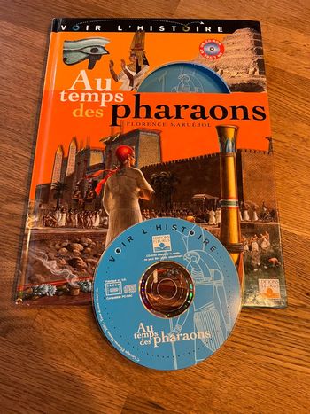 Livre Voir l’histoire avec 1 DVD Au temps des pharaons
