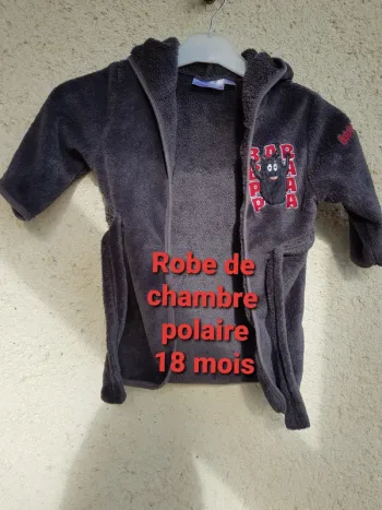 Robe de chambre polaire 18 mois