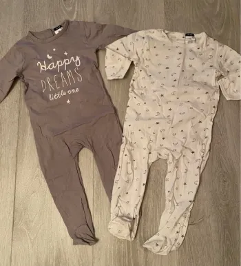 Lot de 2 pyjama fins kiabi 18 mois