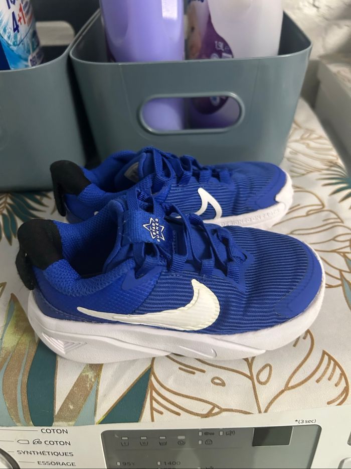 Baskets Nike bleu comme neuves !