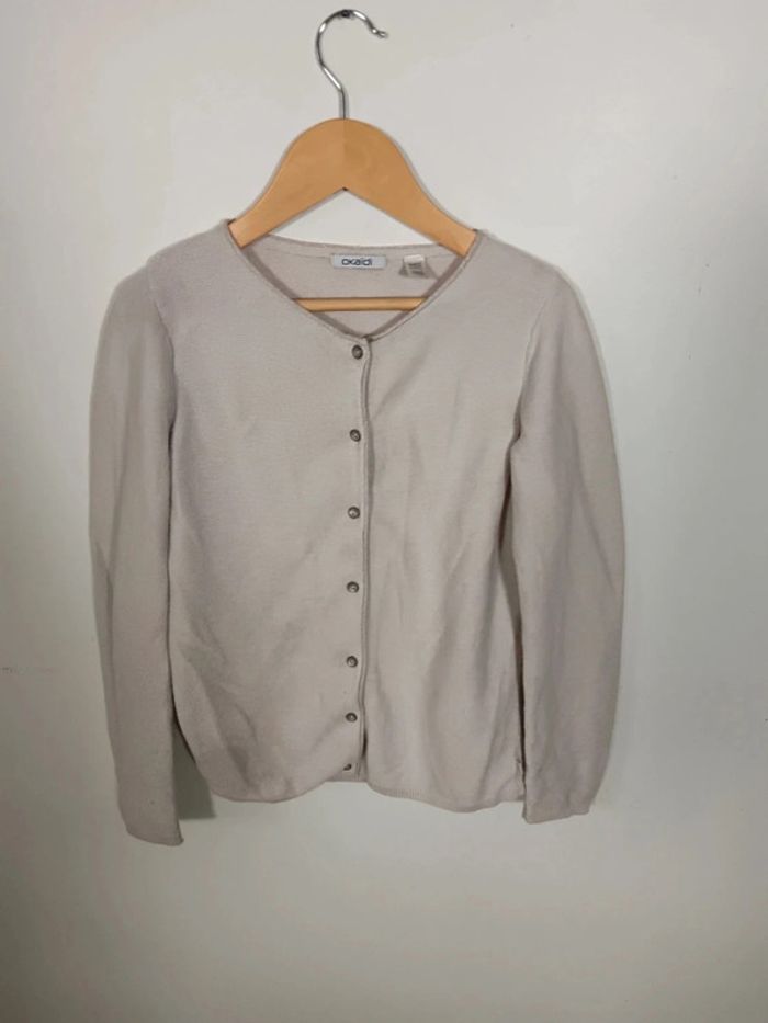 C3 gilet rose Okaidi 10
