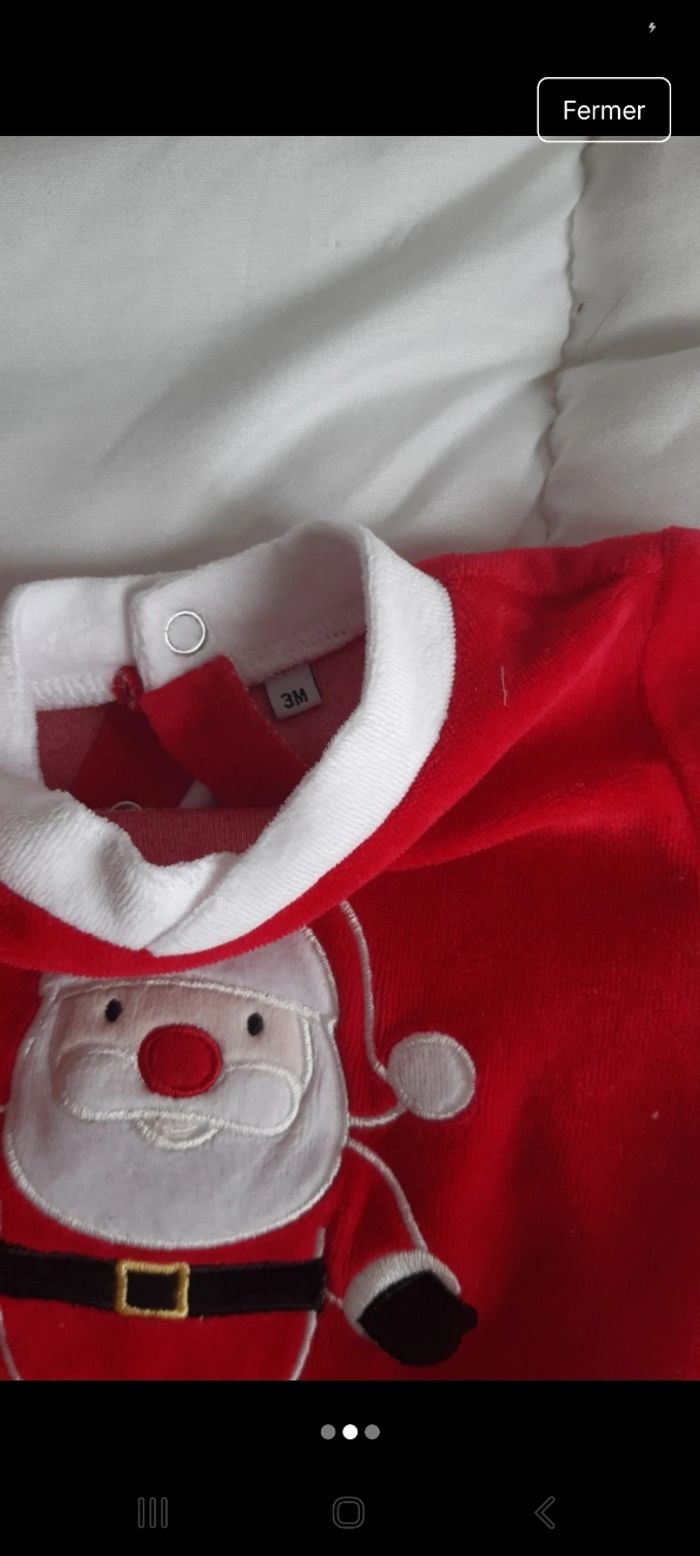Pyjama bébé mixte 3 mois - photo numéro 2