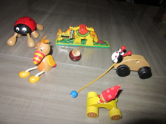 lot jouet en bois - photo numéro 2