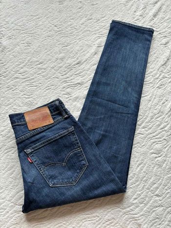 Jean Levi’s 511 bleu foncé slim fit homme taille W31 40/42 M/L L32