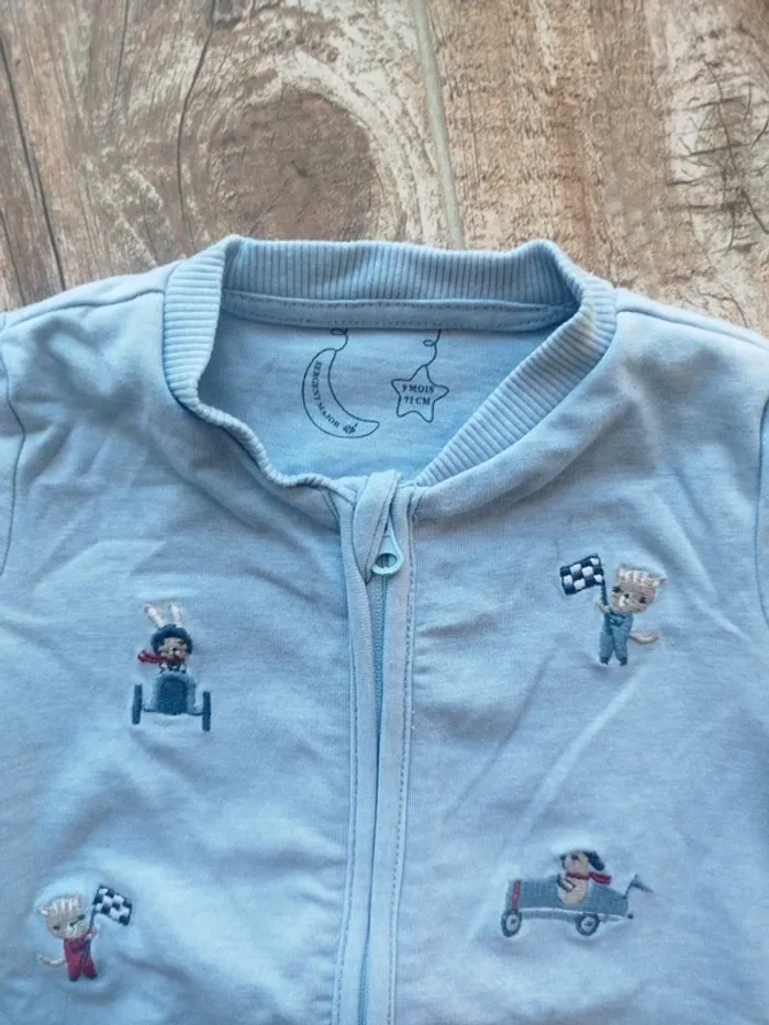 Combinaison short bébé garçon 9 mois - photo numéro 2