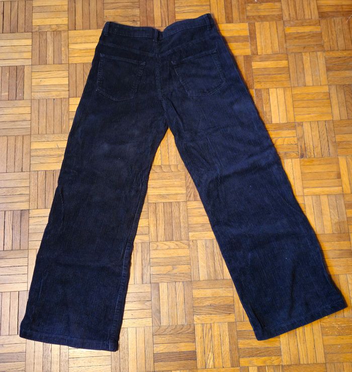 Pantalon large en velours côtelé - photo numéro 7