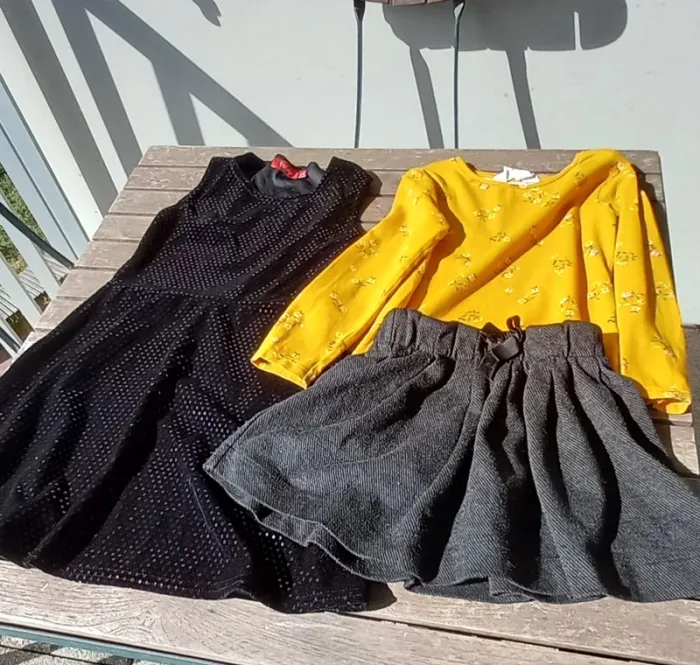 Lot vêtements fille 4/6 ans