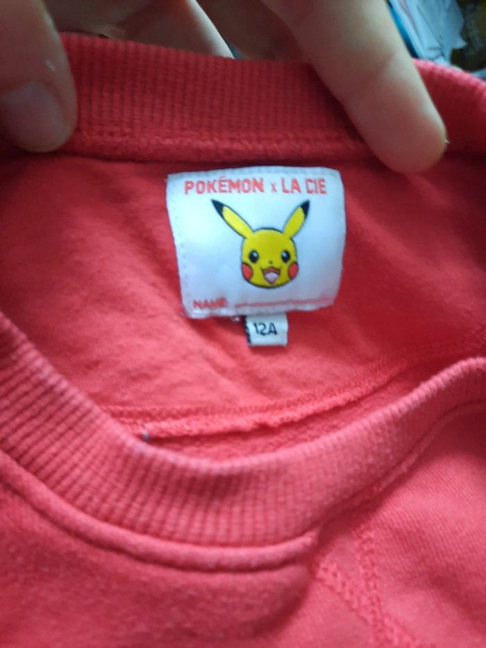 Sweat pokemon dracaufeu pokemon la compagnie des petits 12 ans - photo numéro 7