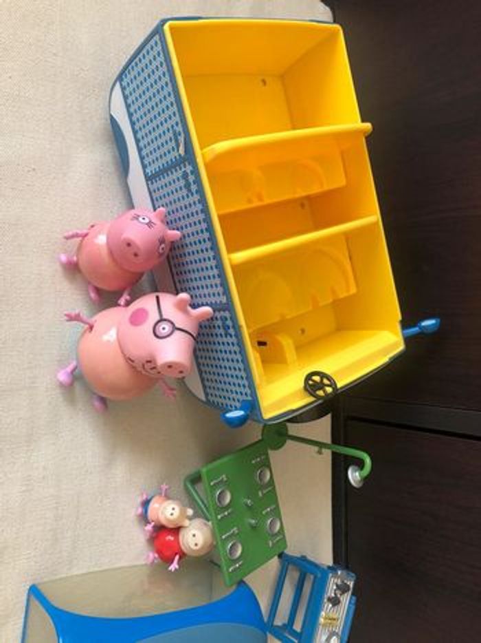 Camping car peppa pig jouet enfant petit - photo numéro 4