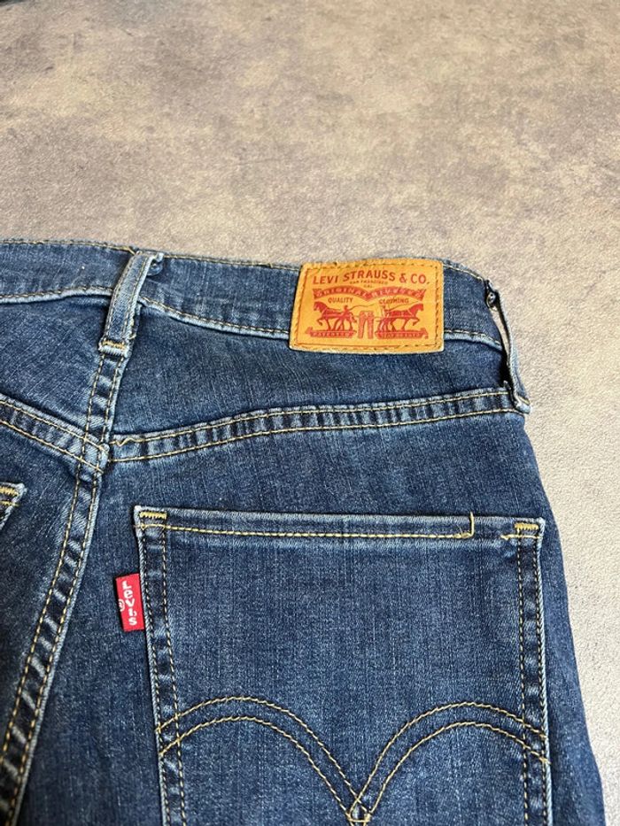 Jean levi’s mile high super skinny w25 l32 bleu - photo numéro 4