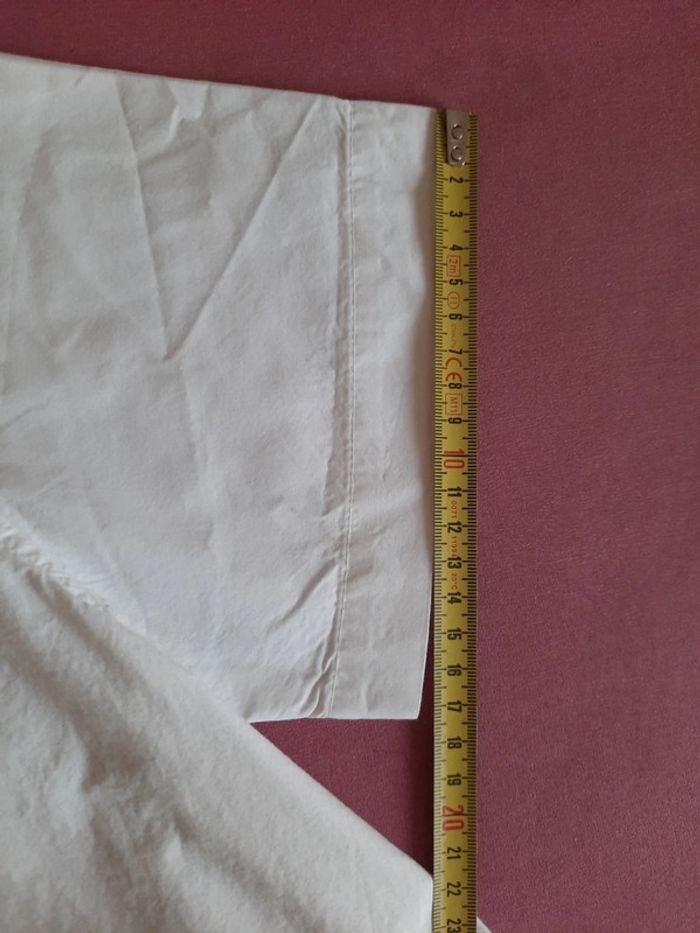 Chemise blanche manches courtes Kiabi T. S - photo numéro 6
