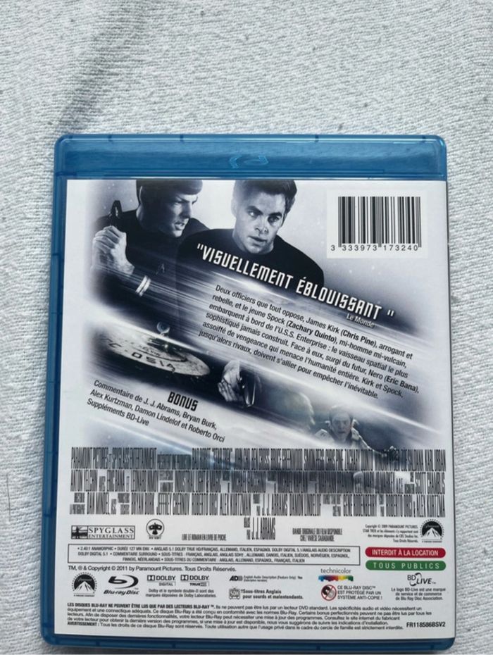 Blu ray Star Trek - photo numéro 2