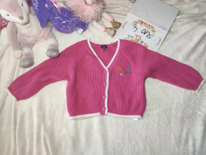 Gilet marelle sous la tour Eiffel 2/3 ans sergent major