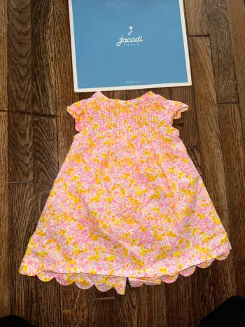 robe jacadi liberty 12 mois