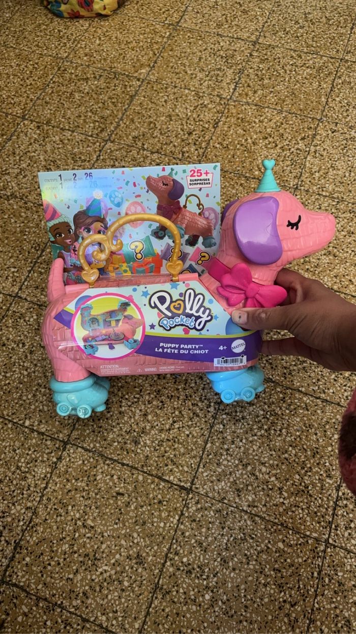 Polly pocket la fête du chiot