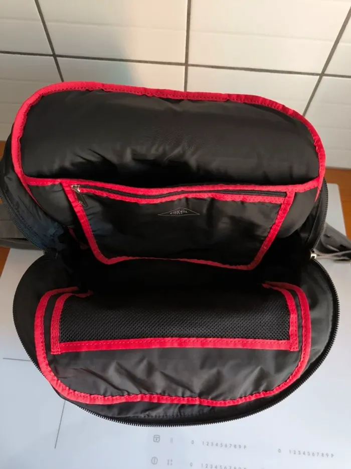 Sac à dos Fossil avec compartiment pour ordinateur portable - En fibres écologiques Repreve - photo numéro 13
