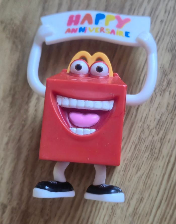 Jouet McDonald's Happy Anniversaire