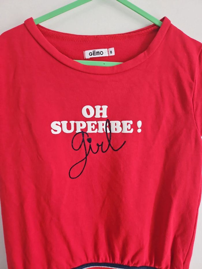 Robe rouge fille 8 ans - photo numéro 2