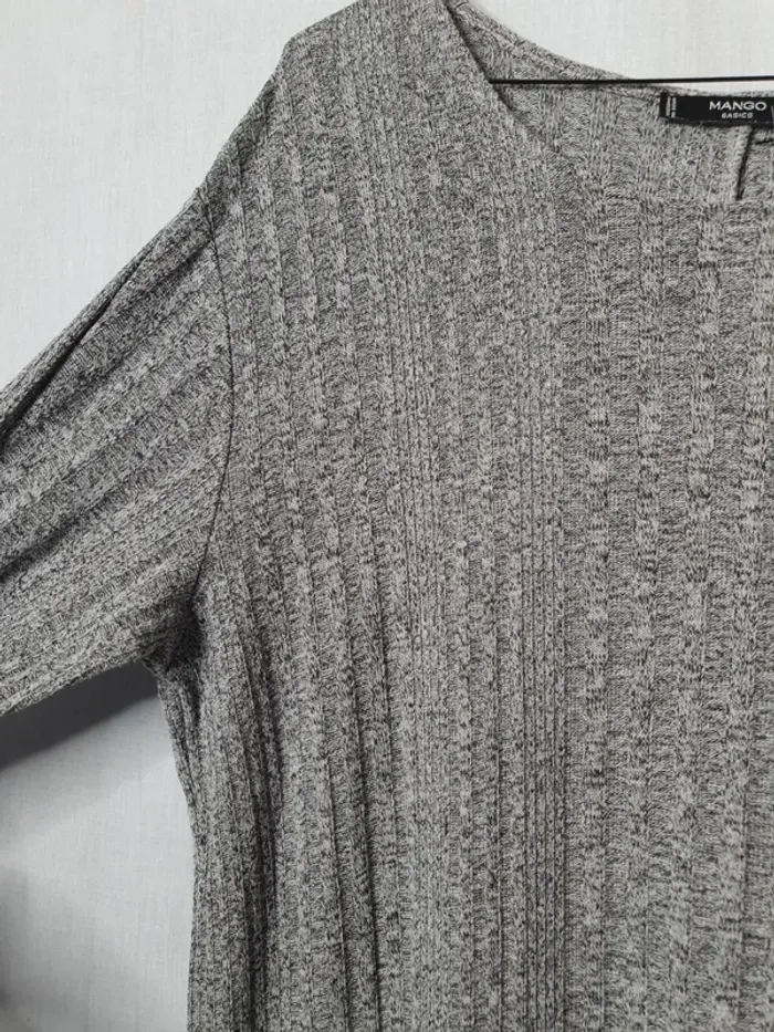 Robe pull grise - photo numéro 2