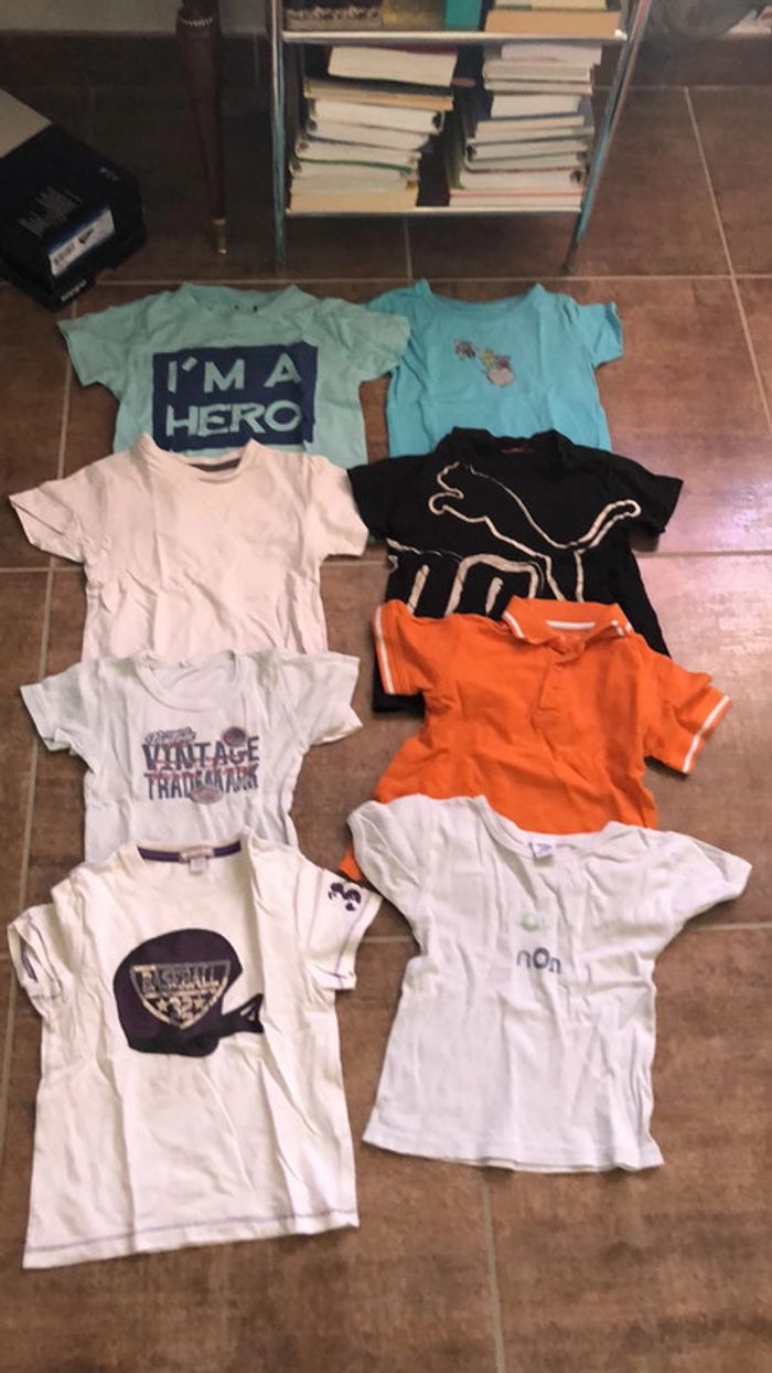 Lot tee-shirts 👕 3A (8 pièces)
