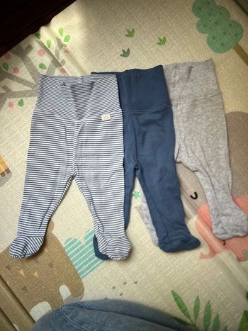Lot de 3 Leggings avec pied