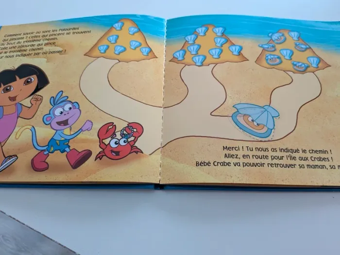 Livre Dora et bébé crabe - photo numéro 5