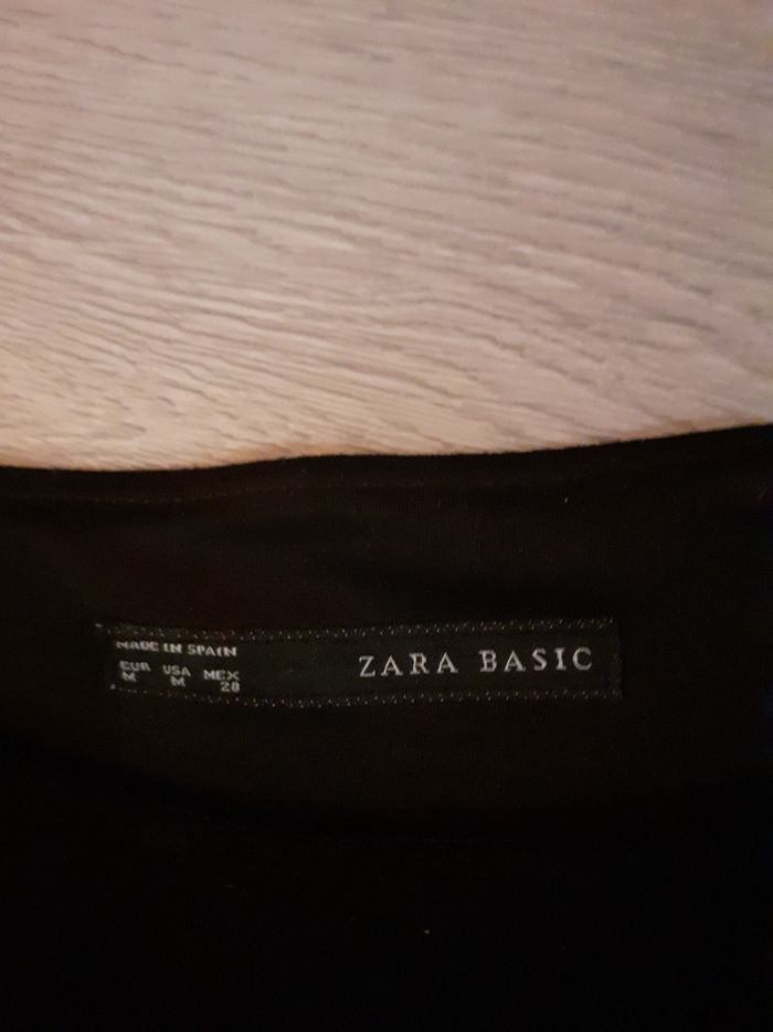 Robe noire zara - photo numéro 3