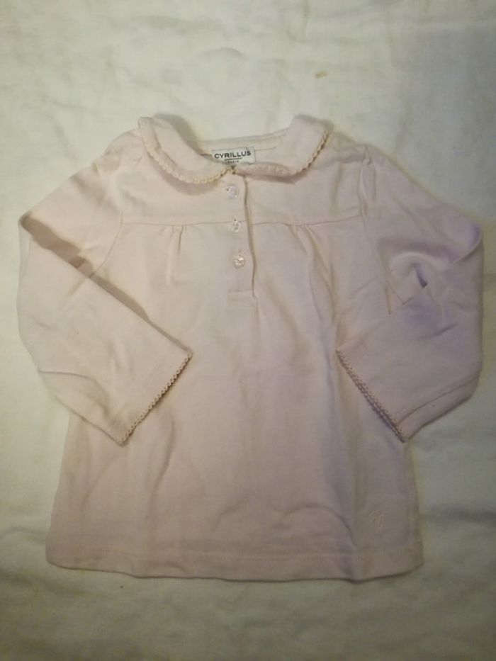 polo col claudine. Cyrillus