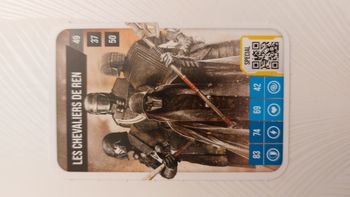 Carte Star Wars - Puissante est la force - Les Chevaliers de Ren