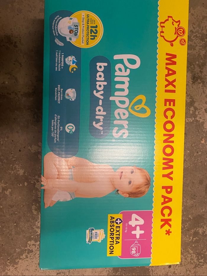 Pampers taille 4 +