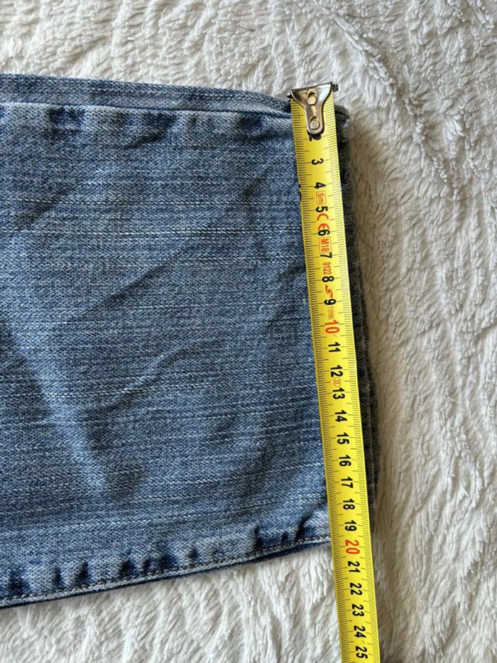 Jean Levi’s femme 505 nouveau low straight droit bleu clair XL/42 W32 Mexico 2000s rare us - photo numéro 20