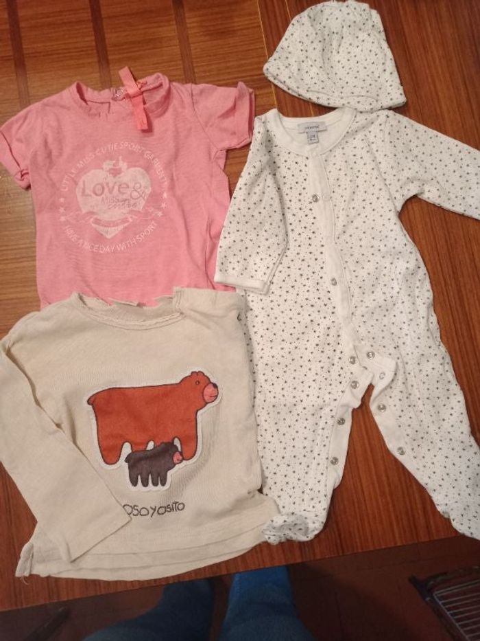 Lot vêtements fille