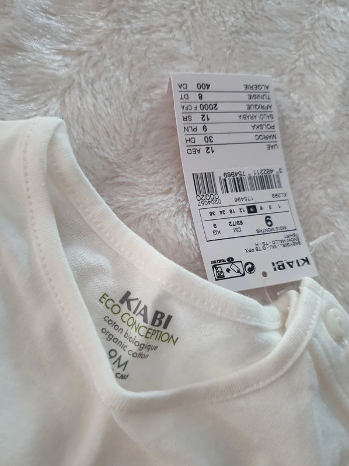 Tee shirt 9 mois Halloween 🎃 Neuf Kiabi - photo numéro 3