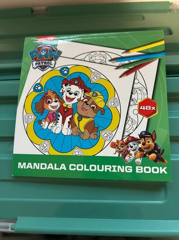 Livre de coloriage pat patrouille, mandala, neuf