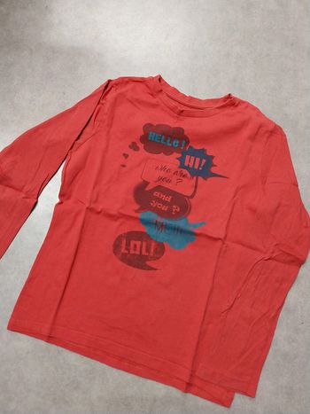 haut tee shirt manches longues garcon 12 ans