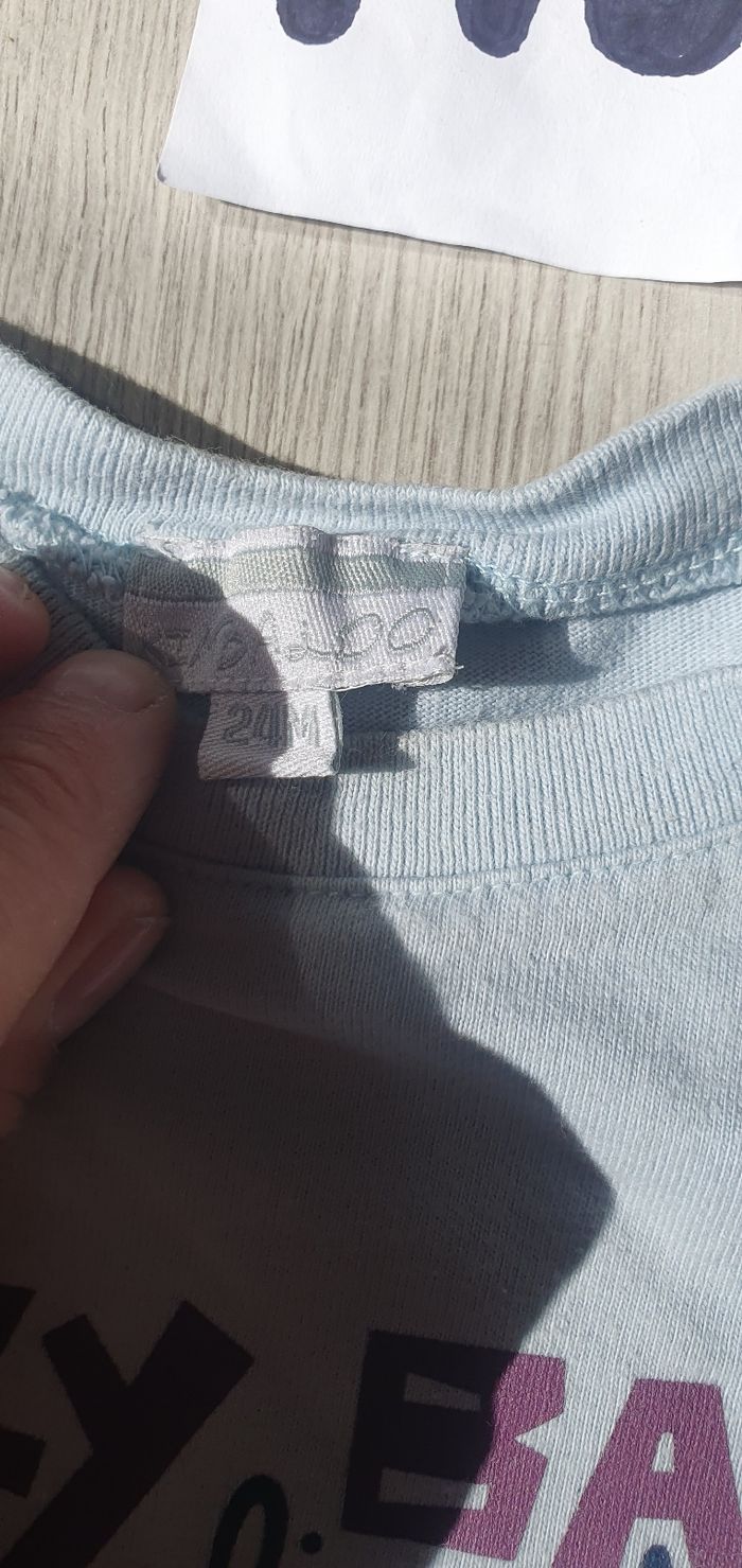 Maillot t-shirt 24mois garçon - photo numéro 2