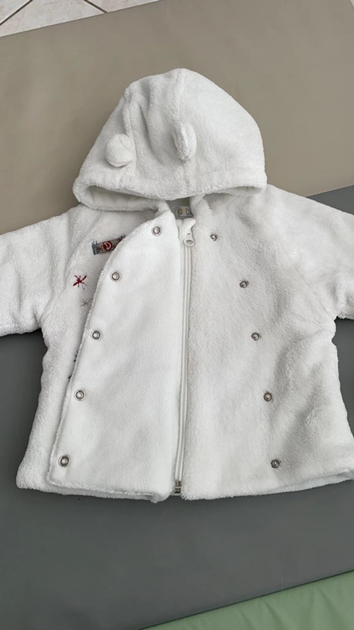 Veste polaire mixte avec gants 3 mois - photo numéro 7