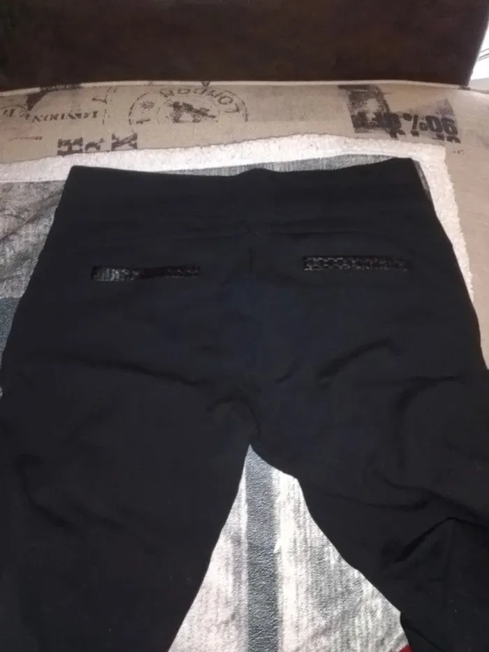 Pantalon noir strass - photo numéro 5