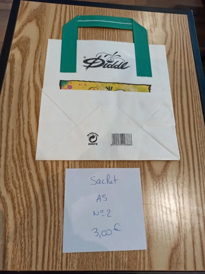 Sachet en papier Diddl A5 avec anses N°2 3,00€ - photo numéro 3