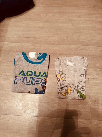 Lot de 2 débardeurs garçon 4 ans