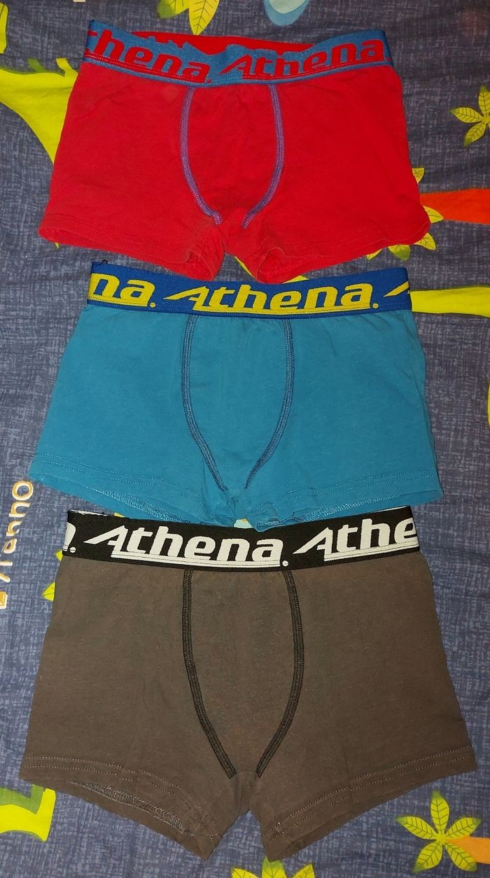 Lot de 3 boxers 10 ans