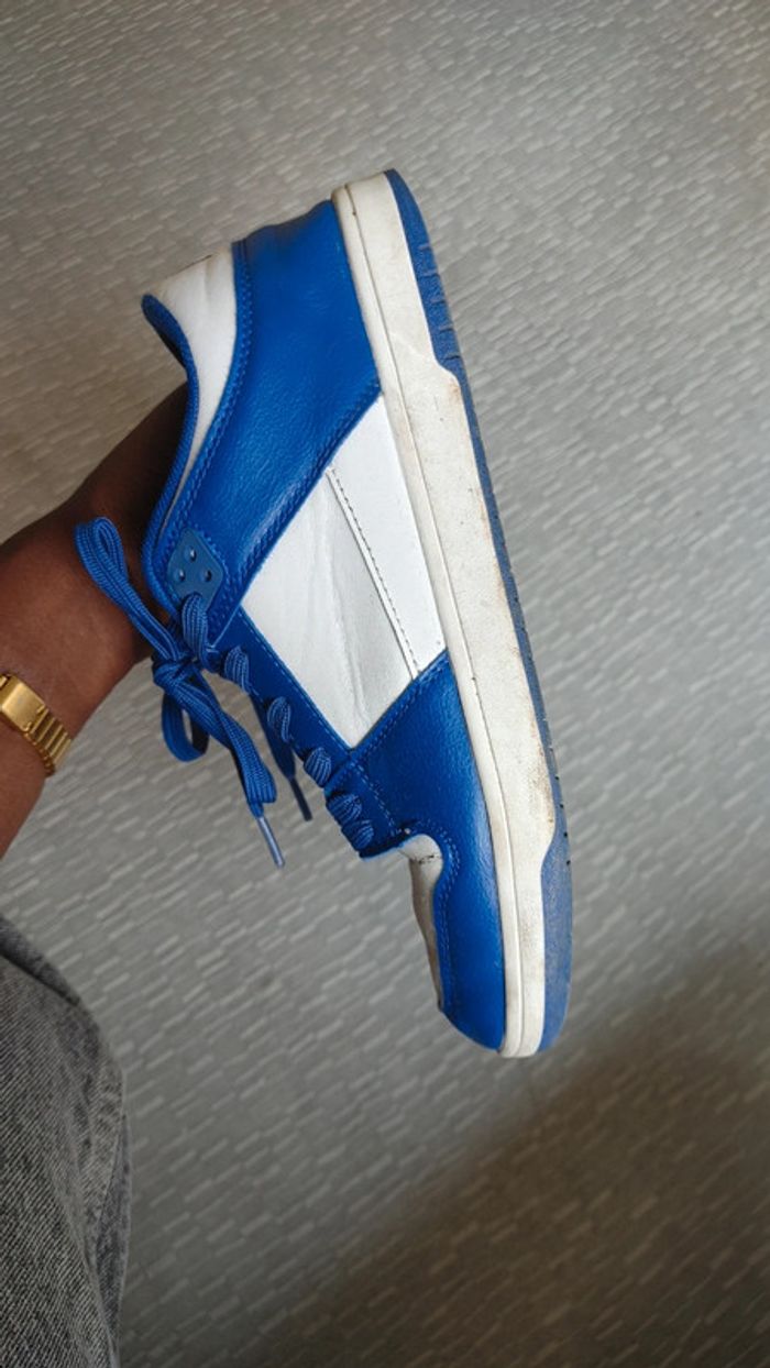 Sneakers USA new yorker champions Bleu et blanc taille 7 40 - photo numéro 10