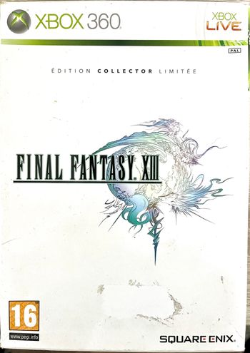Final fantasy XIII edition collector limitée pour 360