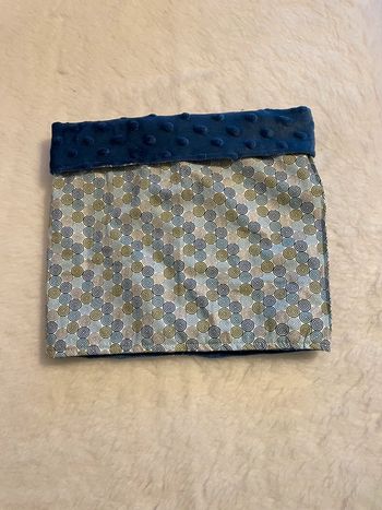 Snoods bleu rond