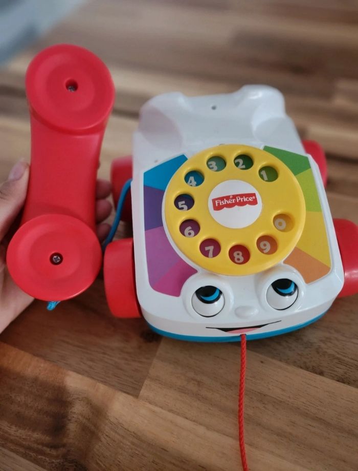 Jouet téléphone vintage Fisher Price - photo numéro 3
