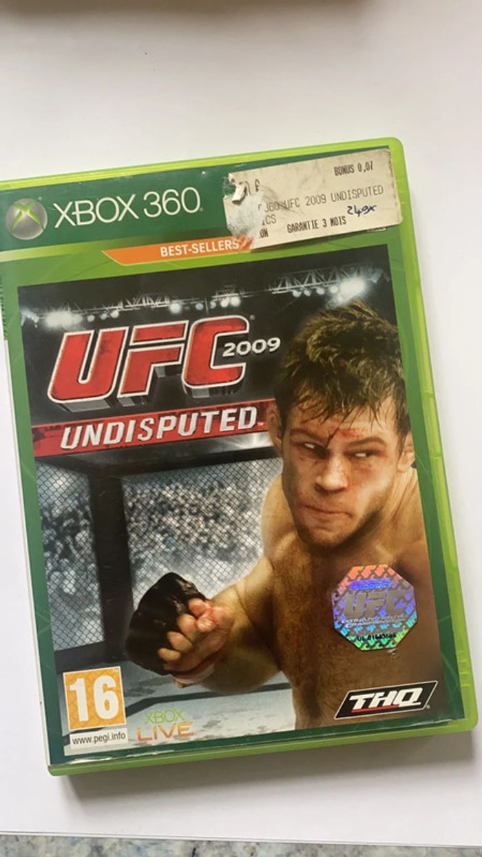 ufc 2009 Xbox 360 - photo numéro 1