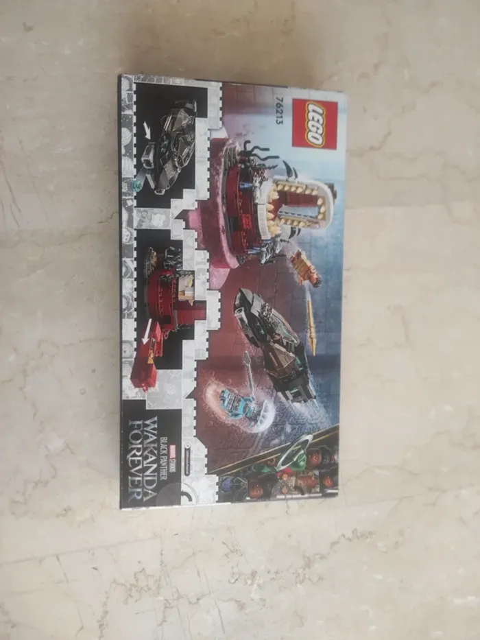 Lego Marvel wakanda forever black panther salle du trône neuf - photo numéro 2