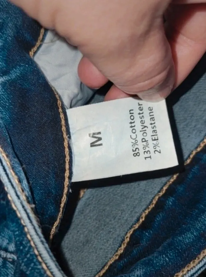Jeans femme taille haute 38 - photo numéro 5